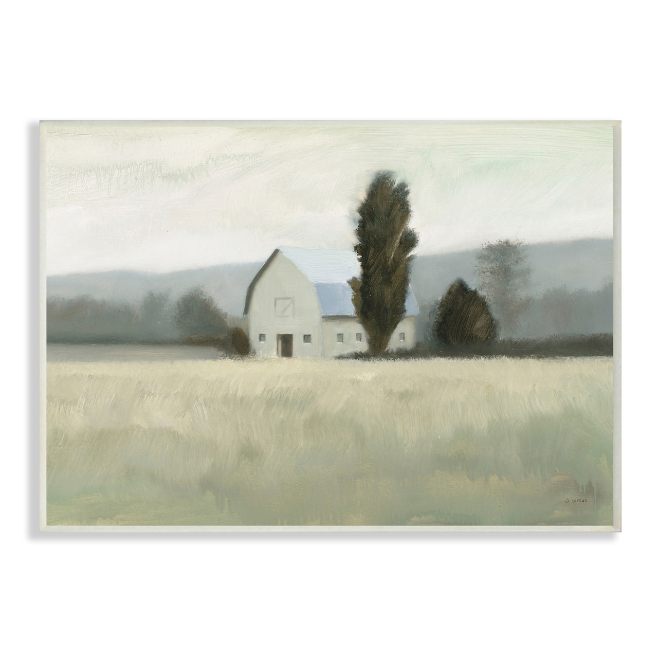 Stupell Industries Farmside Landscape Wall Plaque